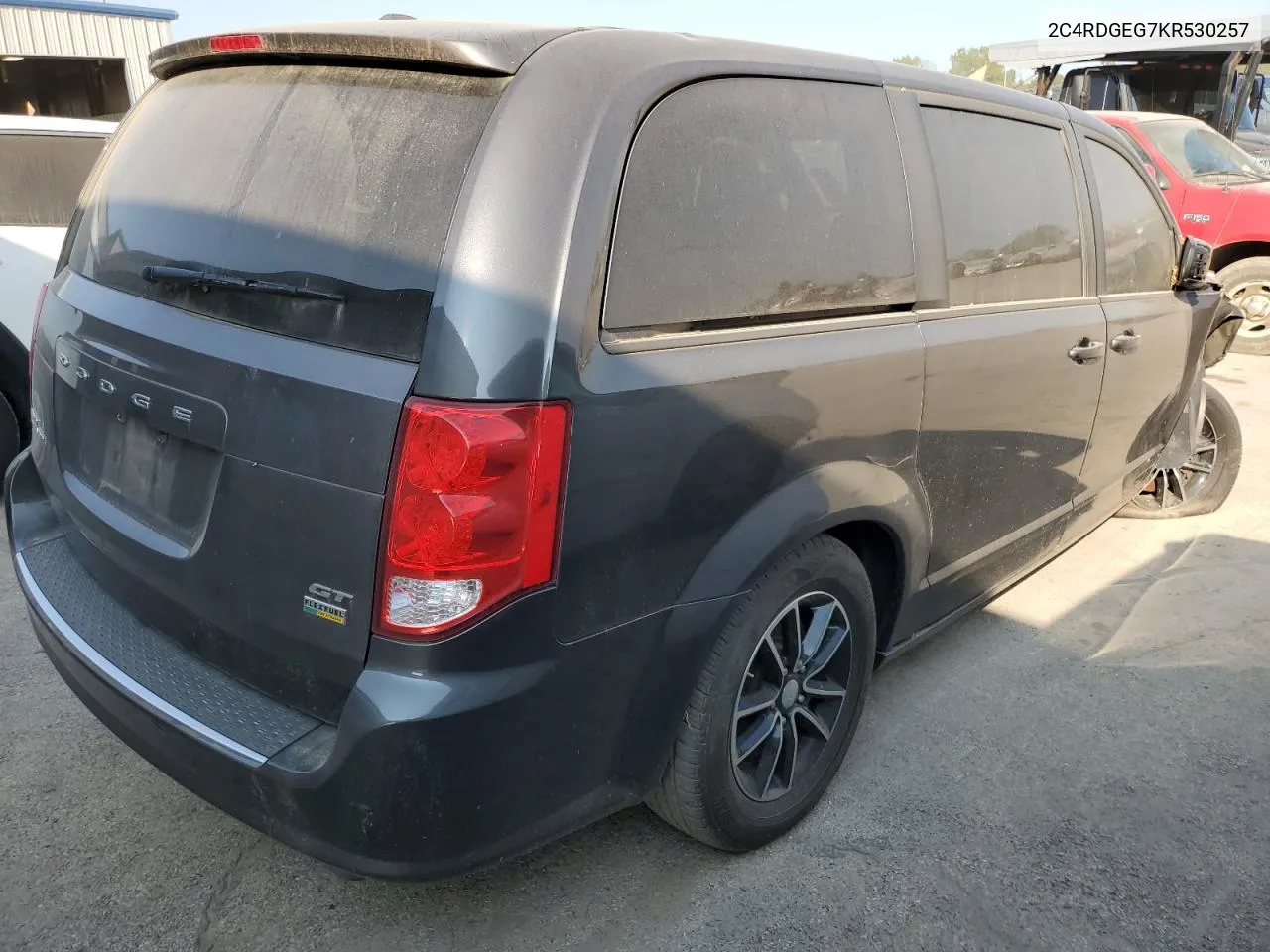 2019 Dodge Grand Caravan Gt VIN: 2C4RDGEG7KR530257 Lot: 71064504