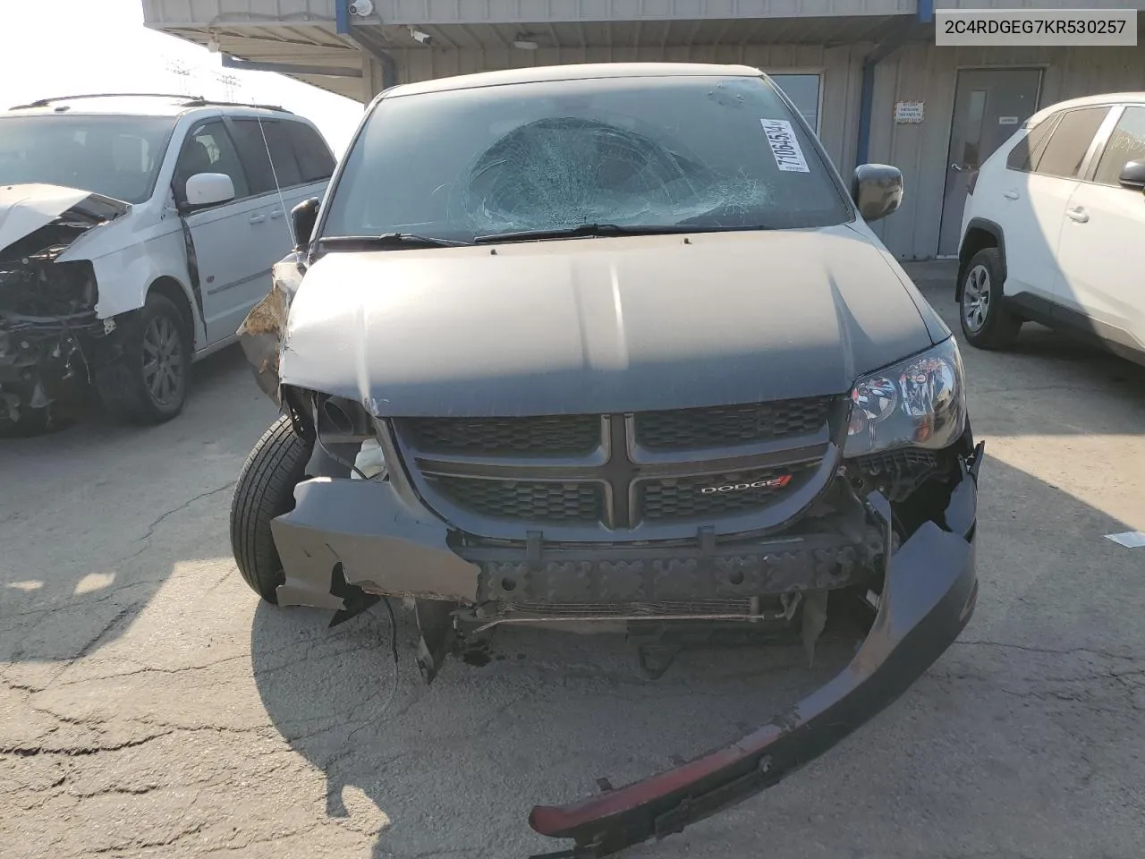 2C4RDGEG7KR530257 2019 Dodge Grand Caravan Gt