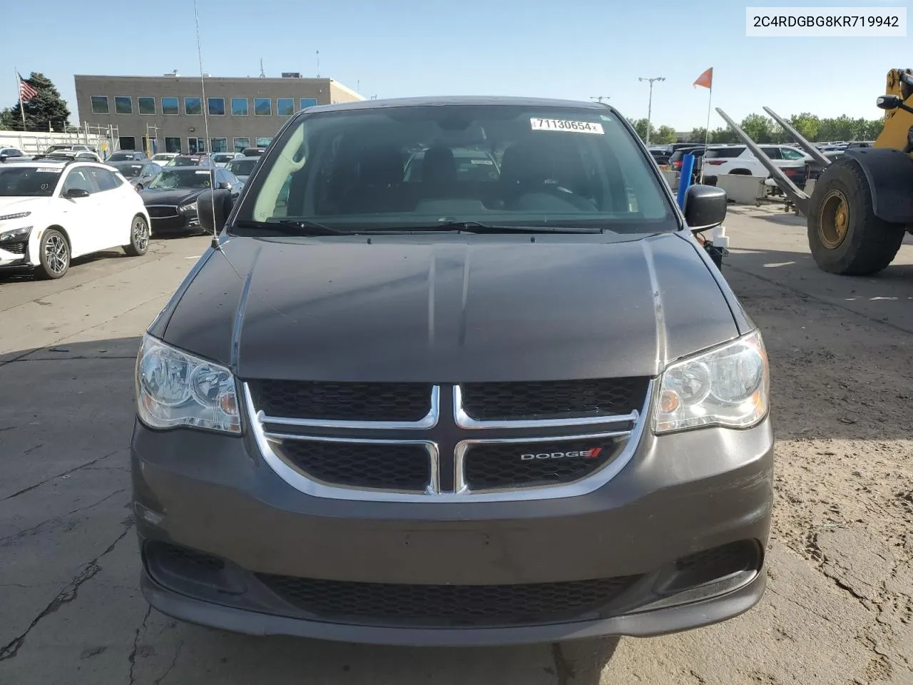 2019 Dodge Grand Caravan Se VIN: 2C4RDGBG8KR719942 Lot: 71130654