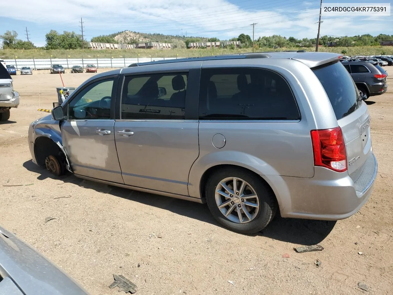 2019 Dodge Grand Caravan Sxt VIN: 2C4RDGCG4KR775391 Lot: 71322534