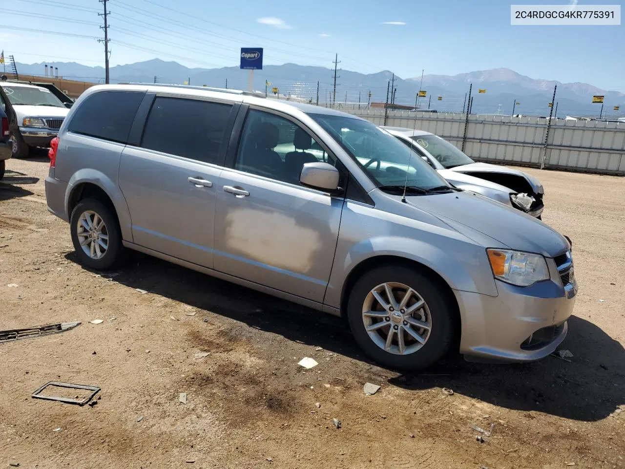 2019 Dodge Grand Caravan Sxt VIN: 2C4RDGCG4KR775391 Lot: 71322534