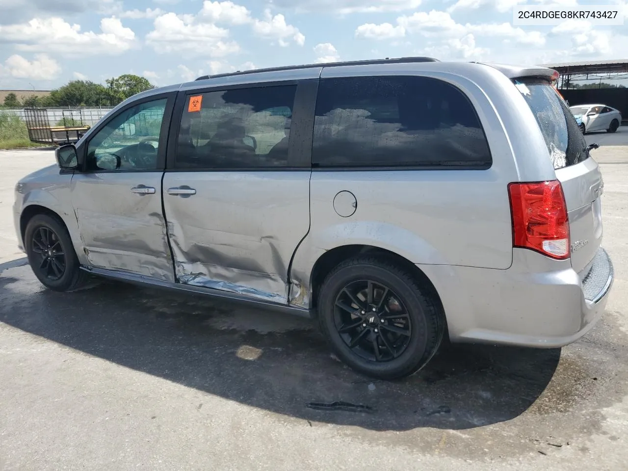 2C4RDGEG8KR743427 2019 Dodge Grand Caravan Gt