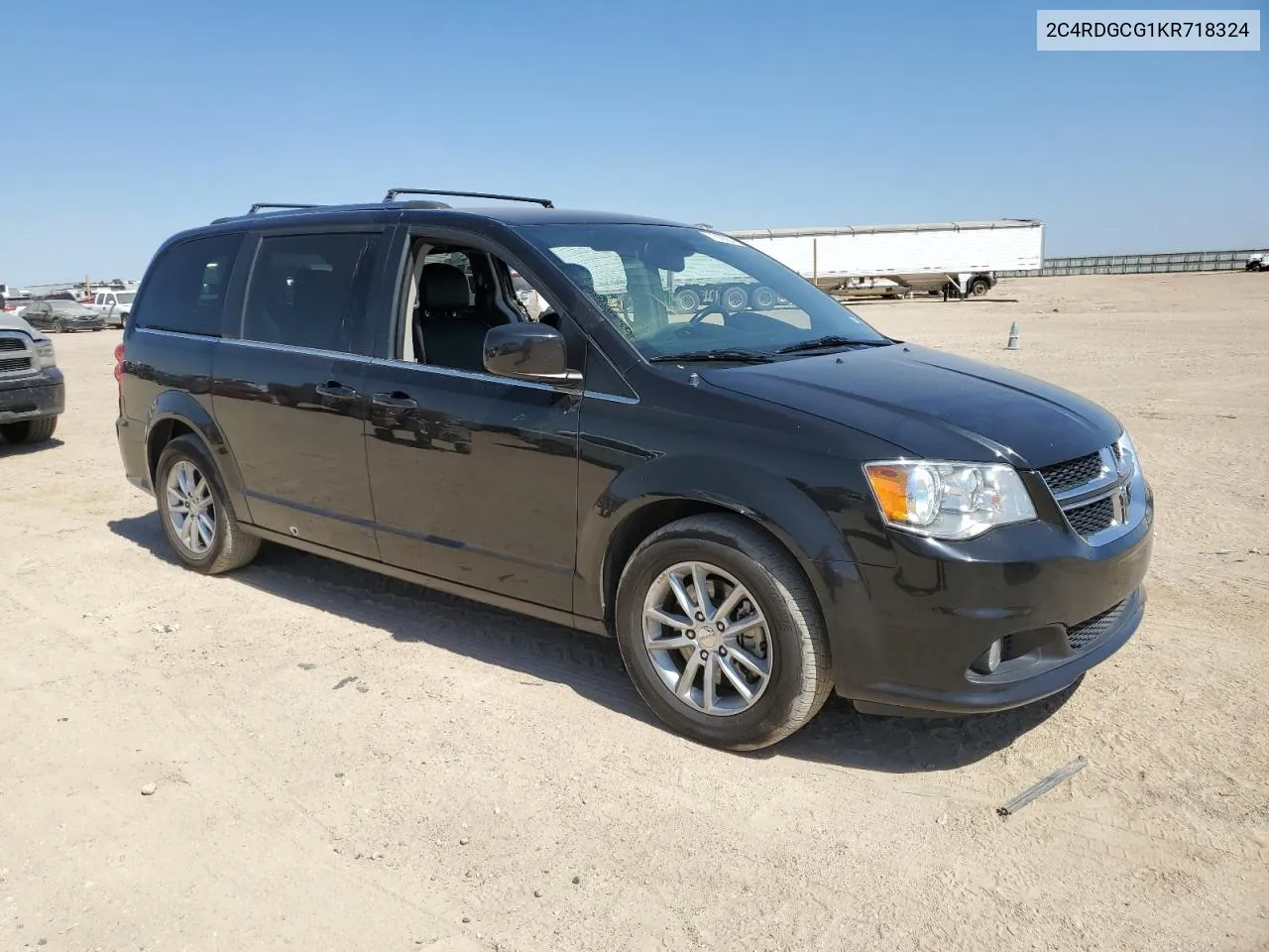 2019 Dodge Grand Caravan Sxt VIN: 2C4RDGCG1KR718324 Lot: 71566864