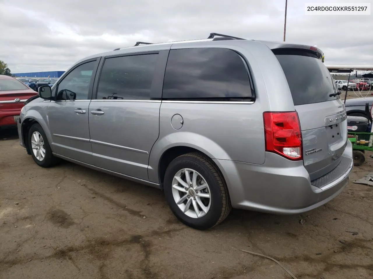 2C4RDGCGXKR551297 2019 Dodge Grand Caravan Sxt