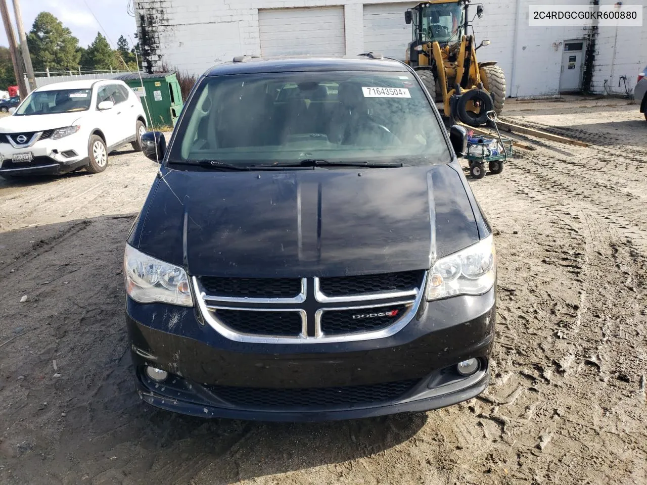 2C4RDGCG0KR600880 2019 Dodge Grand Caravan Sxt