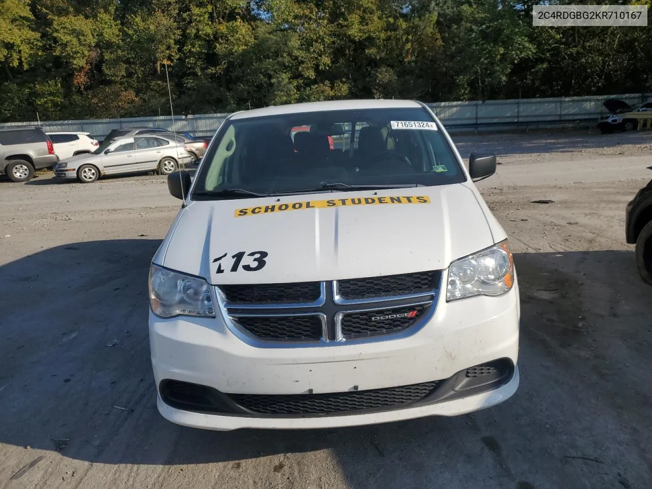 2C4RDGBG2KR710167 2019 Dodge Grand Caravan Se