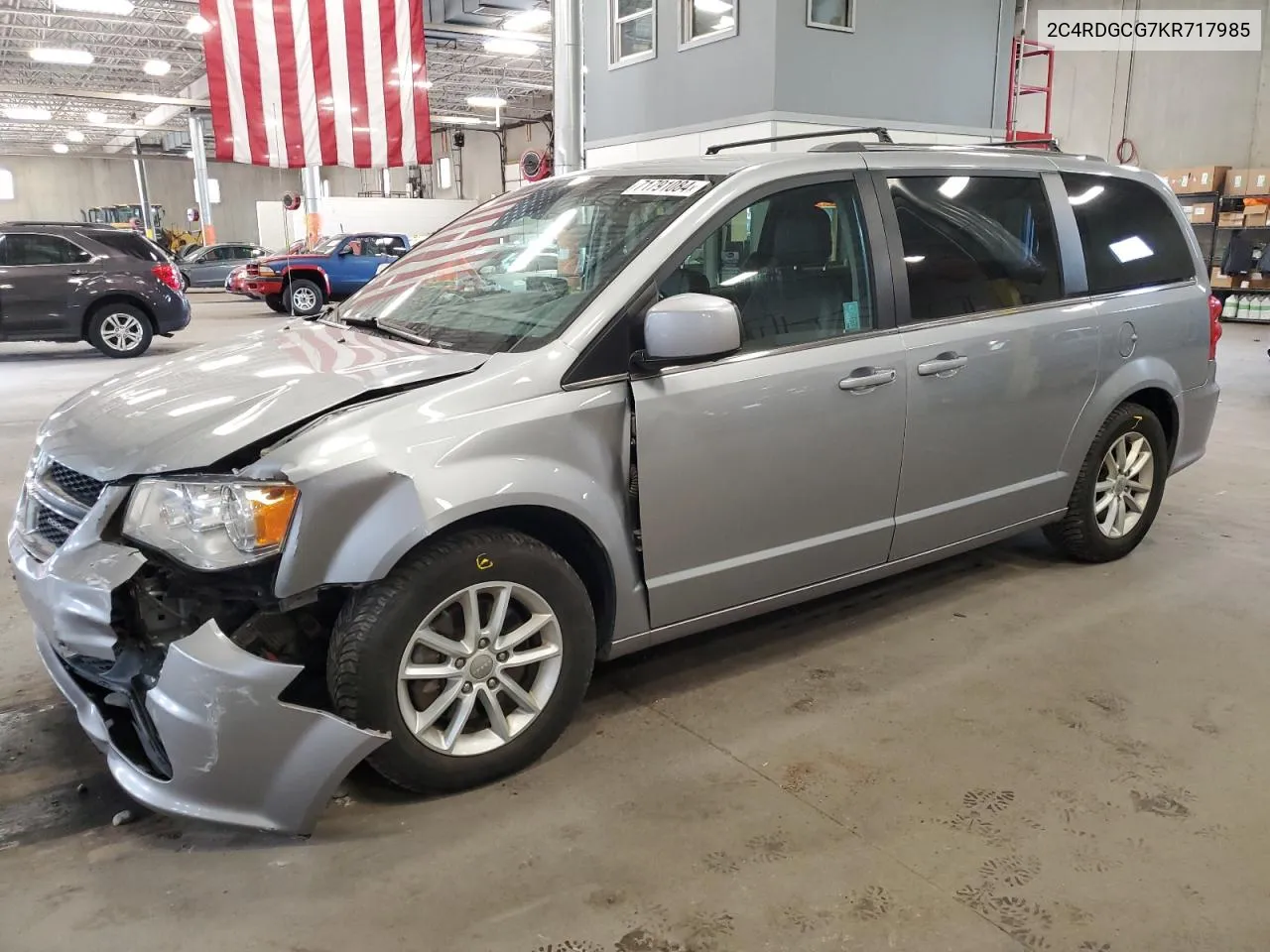 2C4RDGCG7KR717985 2019 Dodge Grand Caravan Sxt