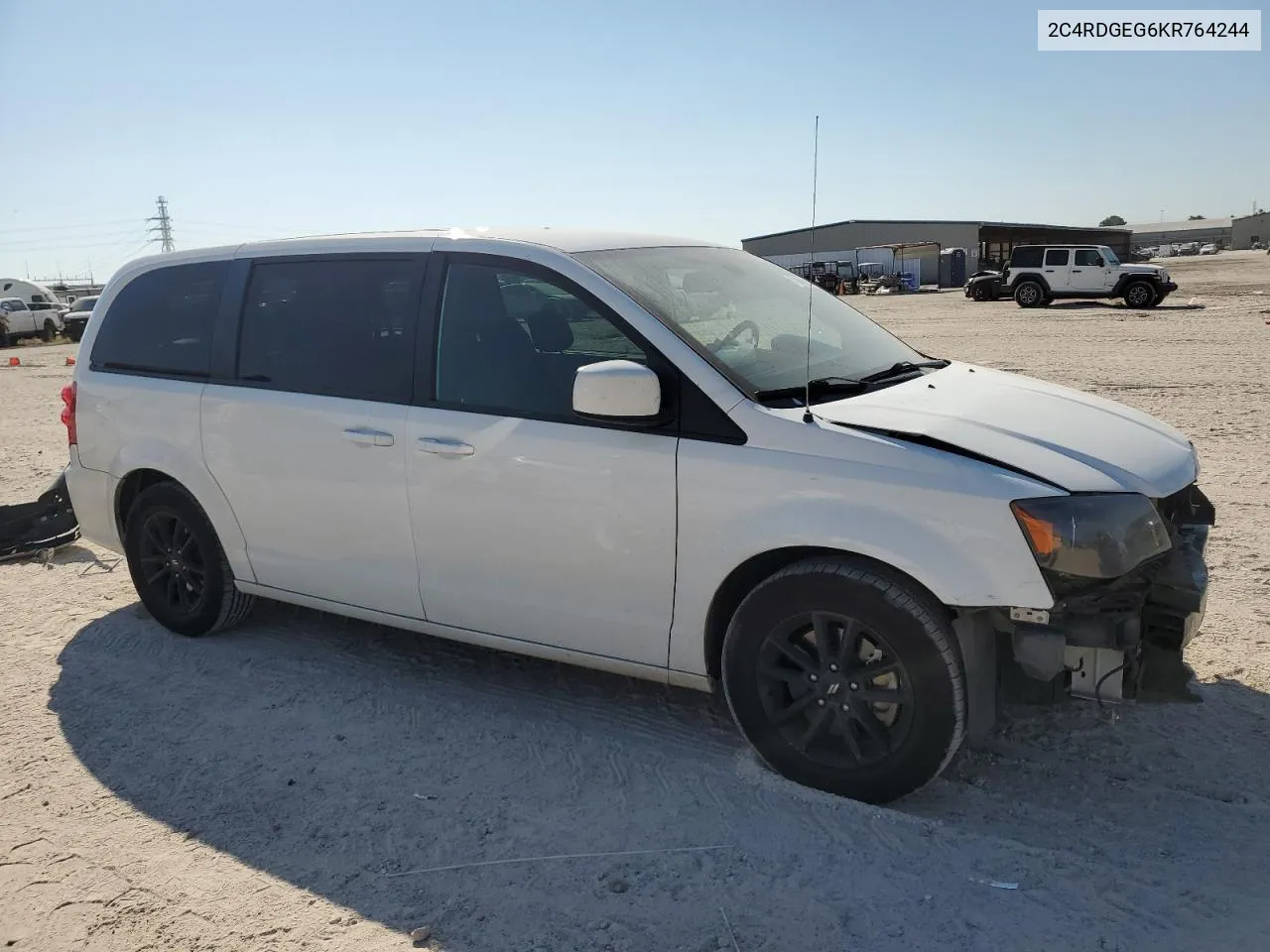 2C4RDGEG6KR764244 2019 Dodge Grand Caravan Gt