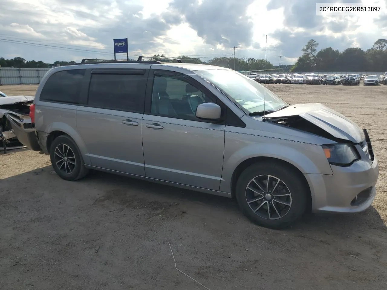 2C4RDGEG2KR513897 2019 Dodge Grand Caravan Gt