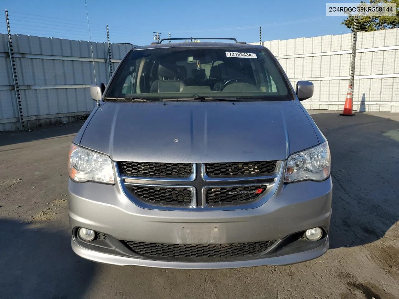 2C4RDGCG9KR558144 2019 Dodge Grand Caravan Sxt