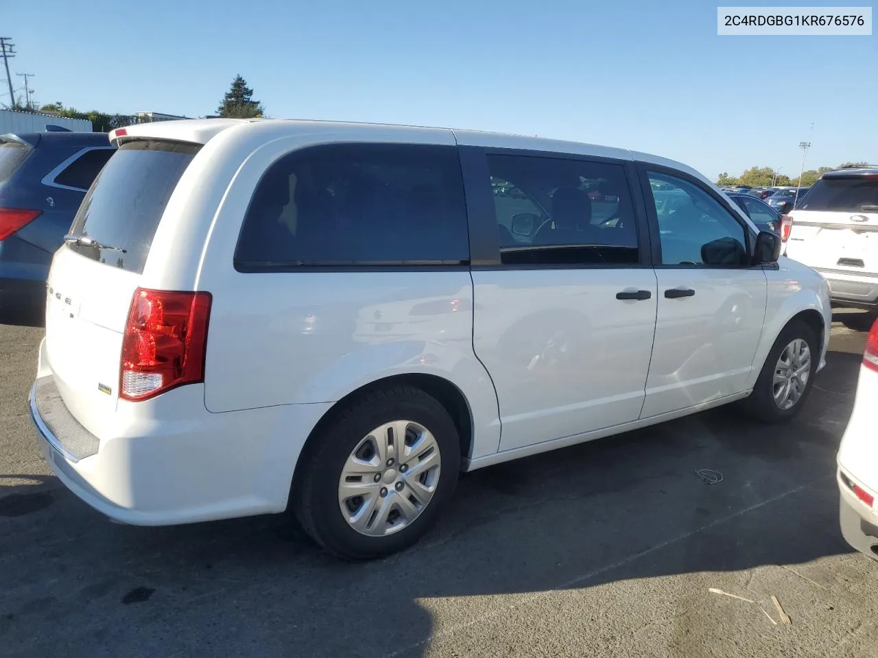 2C4RDGBG1KR676576 2019 Dodge Grand Caravan Se