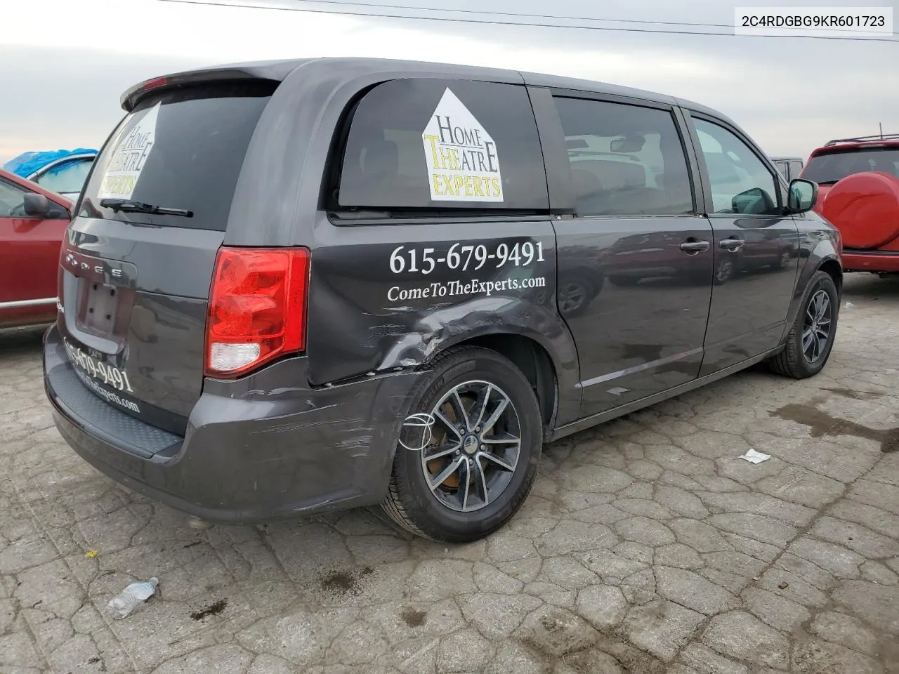 2019 Dodge Grand Caravan Se VIN: 2C4RDGBG9KR601723 Lot: 72443284