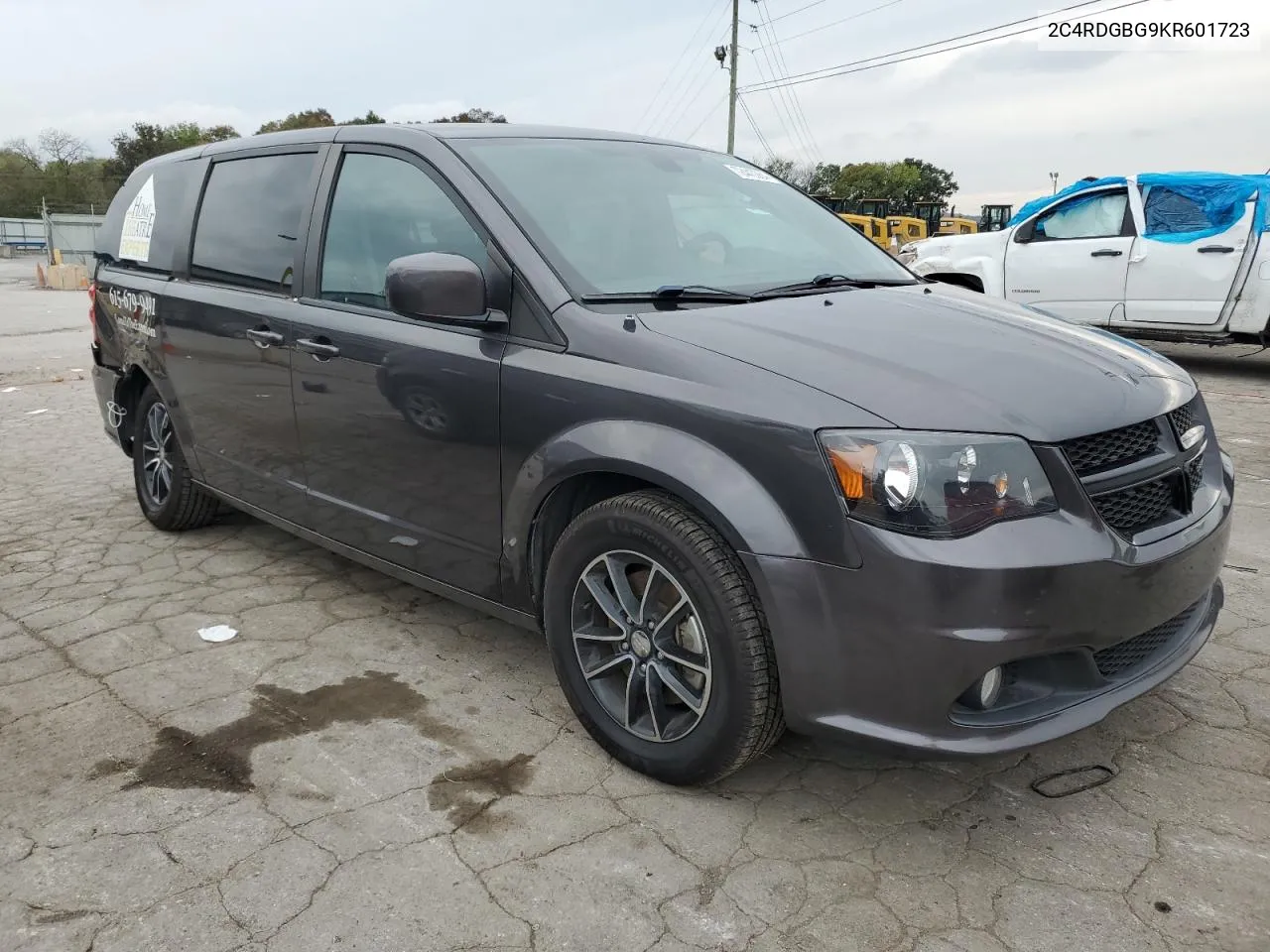 2019 Dodge Grand Caravan Se VIN: 2C4RDGBG9KR601723 Lot: 72443284