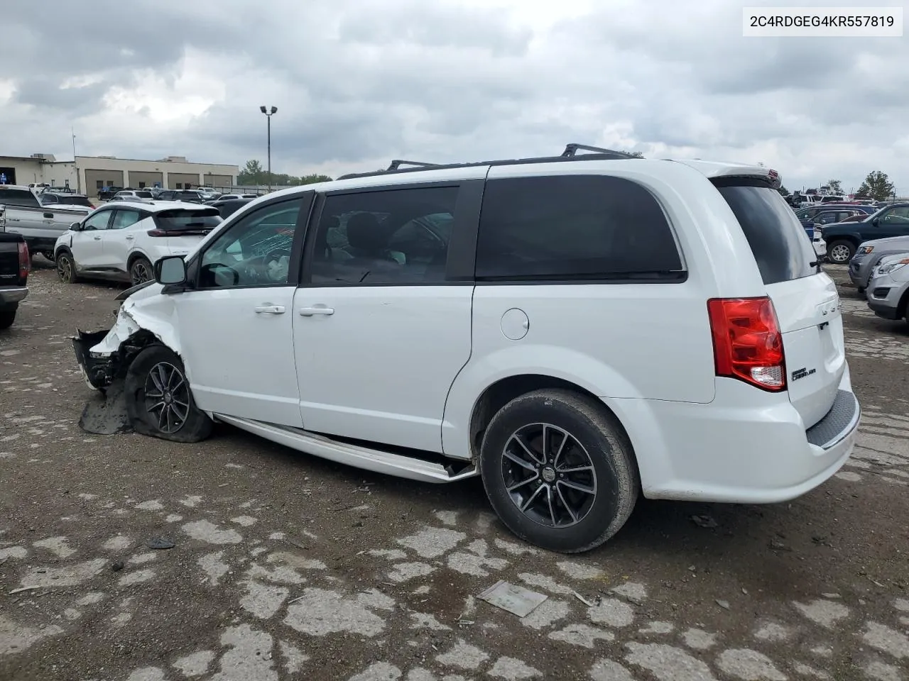 2019 Dodge Grand Caravan Gt VIN: 2C4RDGEG4KR557819 Lot: 72503124