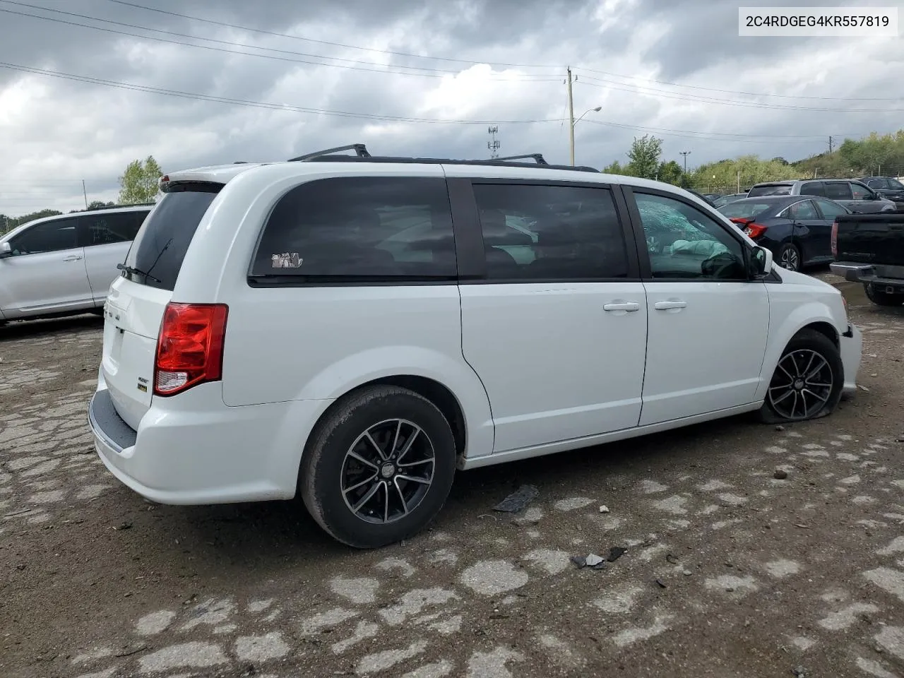 2019 Dodge Grand Caravan Gt VIN: 2C4RDGEG4KR557819 Lot: 72503124