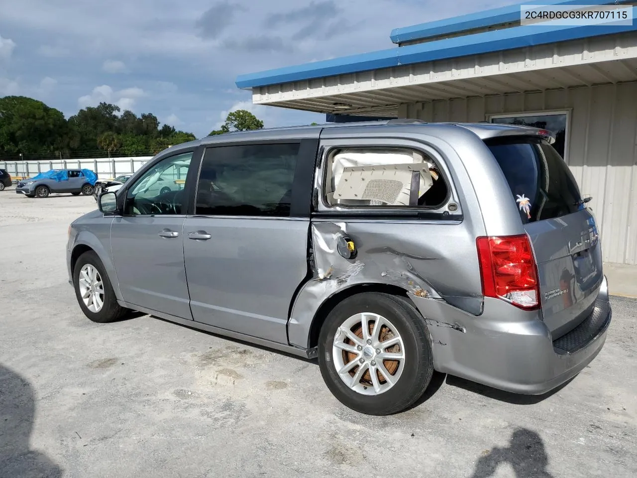 2C4RDGCG3KR707115 2019 Dodge Grand Caravan Sxt