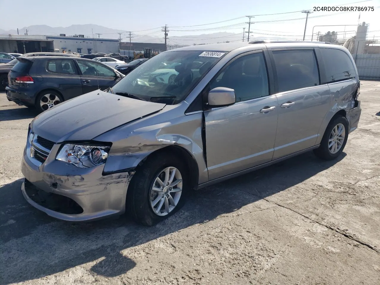 2C4RDGCG8KR786975 2019 Dodge Grand Caravan Sxt