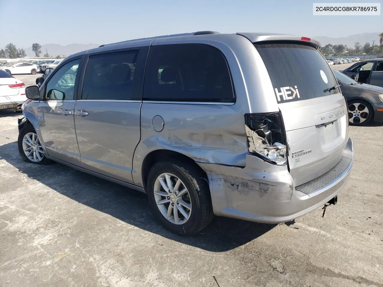 2C4RDGCG8KR786975 2019 Dodge Grand Caravan Sxt