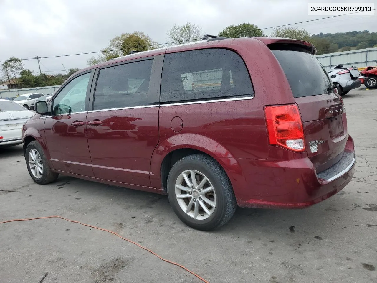 2C4RDGCG5KR799313 2019 Dodge Grand Caravan Sxt