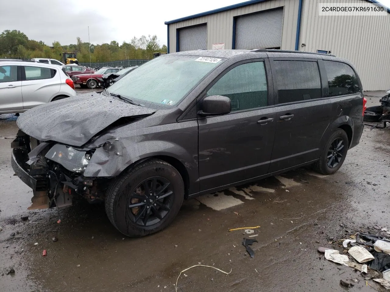 2C4RDGEG7KR691630 2019 Dodge Grand Caravan Gt