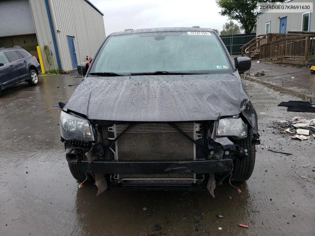 2C4RDGEG7KR691630 2019 Dodge Grand Caravan Gt