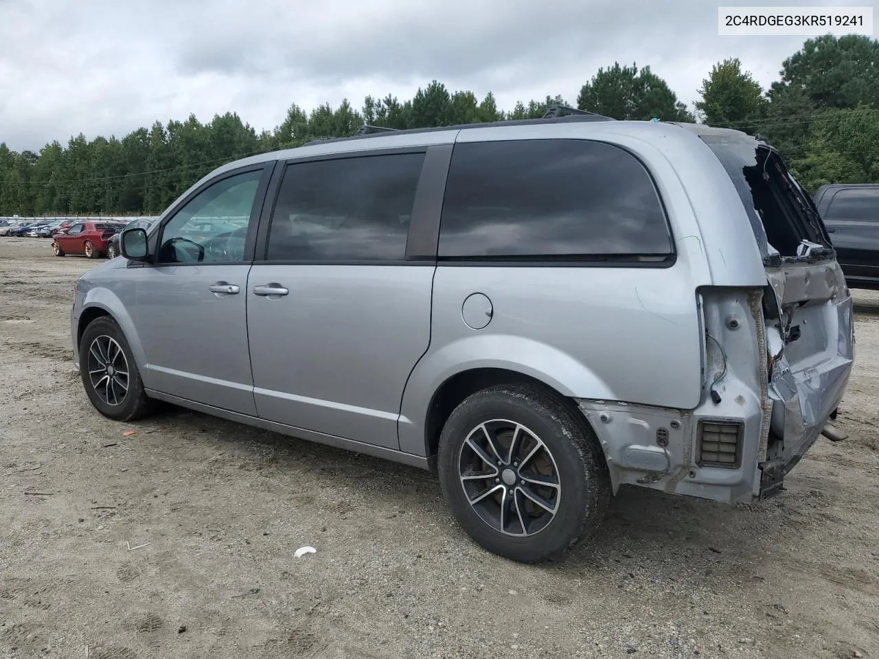 2019 Dodge Grand Caravan Gt VIN: 2C4RDGEG3KR519241 Lot: 72759664