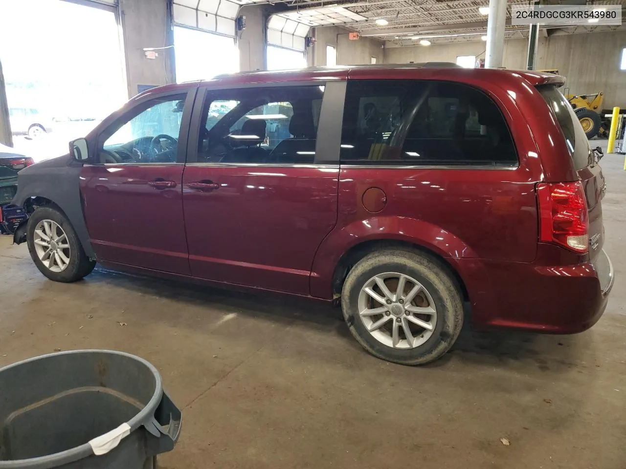 2C4RDGCG3KR543980 2019 Dodge Grand Caravan Sxt