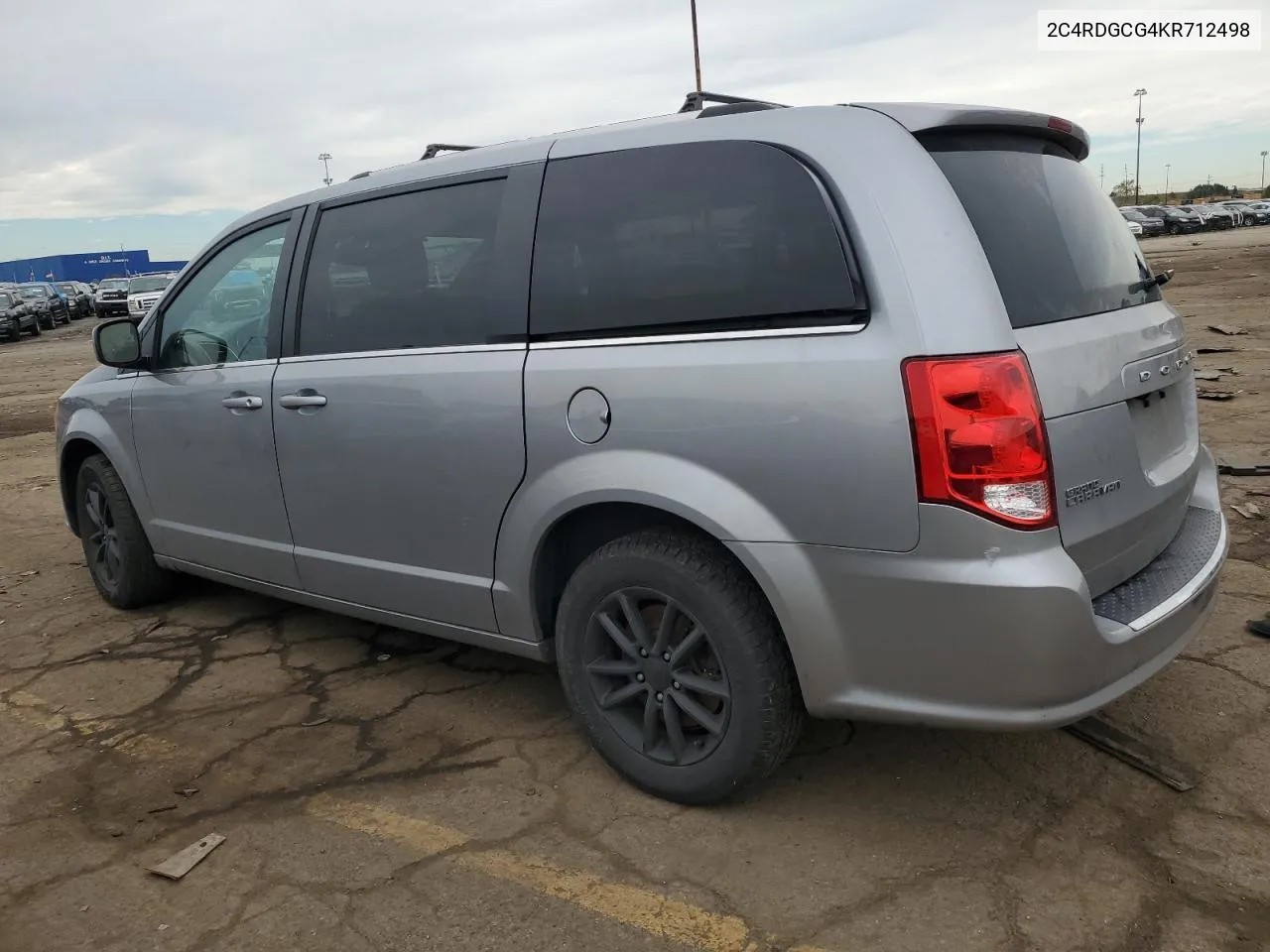 2019 Dodge Grand Caravan Sxt VIN: 2C4RDGCG4KR712498 Lot: 72984694