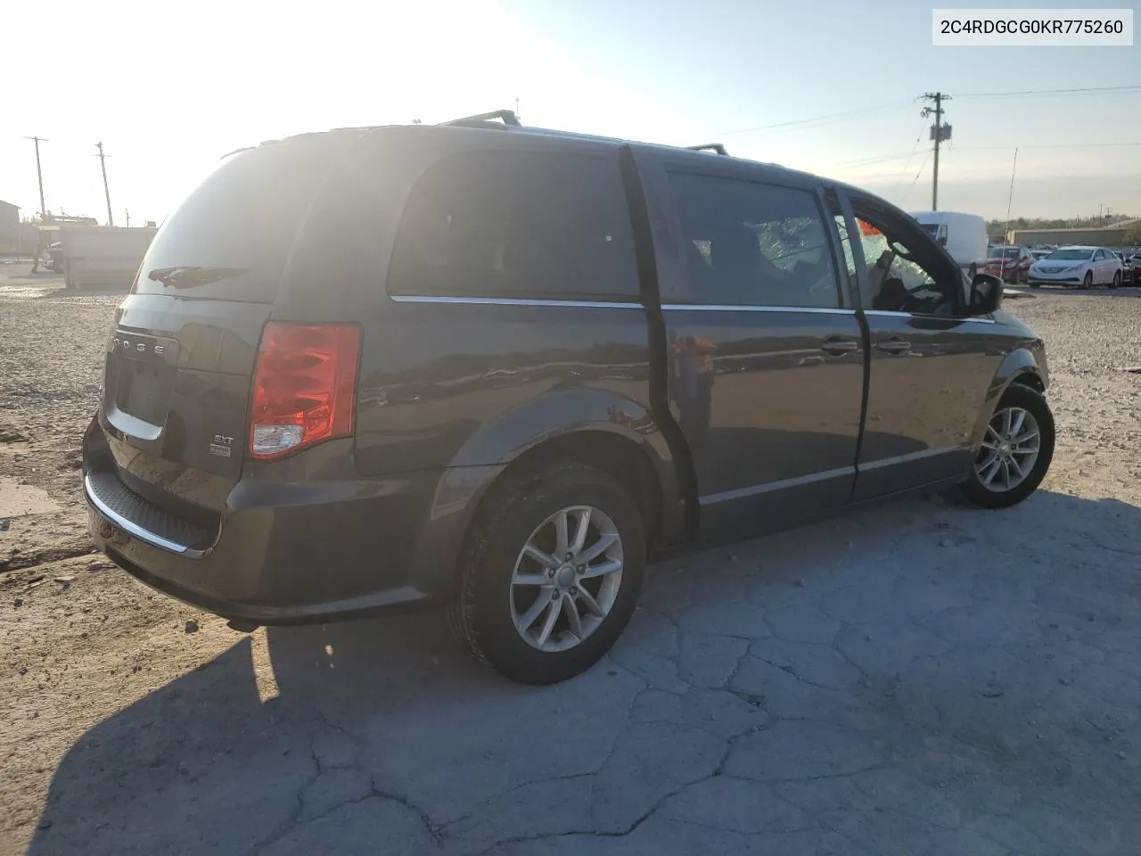 2019 Dodge Grand Caravan Sxt VIN: 2C4RDGCG0KR775260 Lot: 73254574