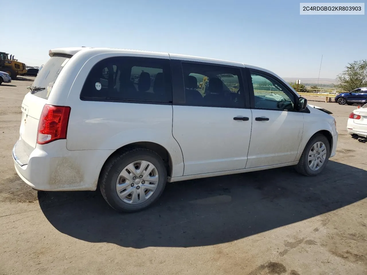 2C4RDGBG2KR803903 2019 Dodge Grand Caravan Se