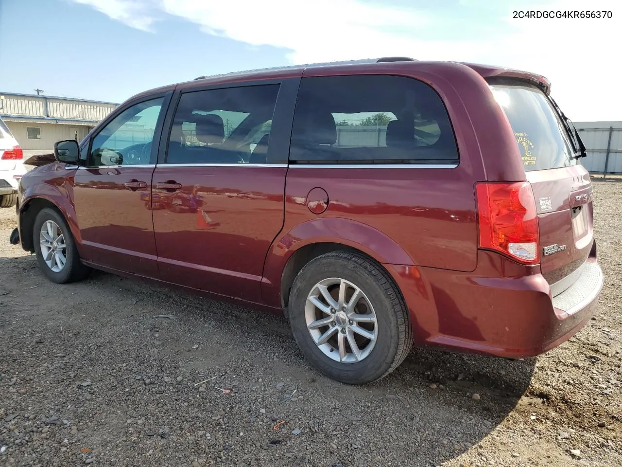 2019 Dodge Grand Caravan Sxt VIN: 2C4RDGCG4KR656370 Lot: 73474094