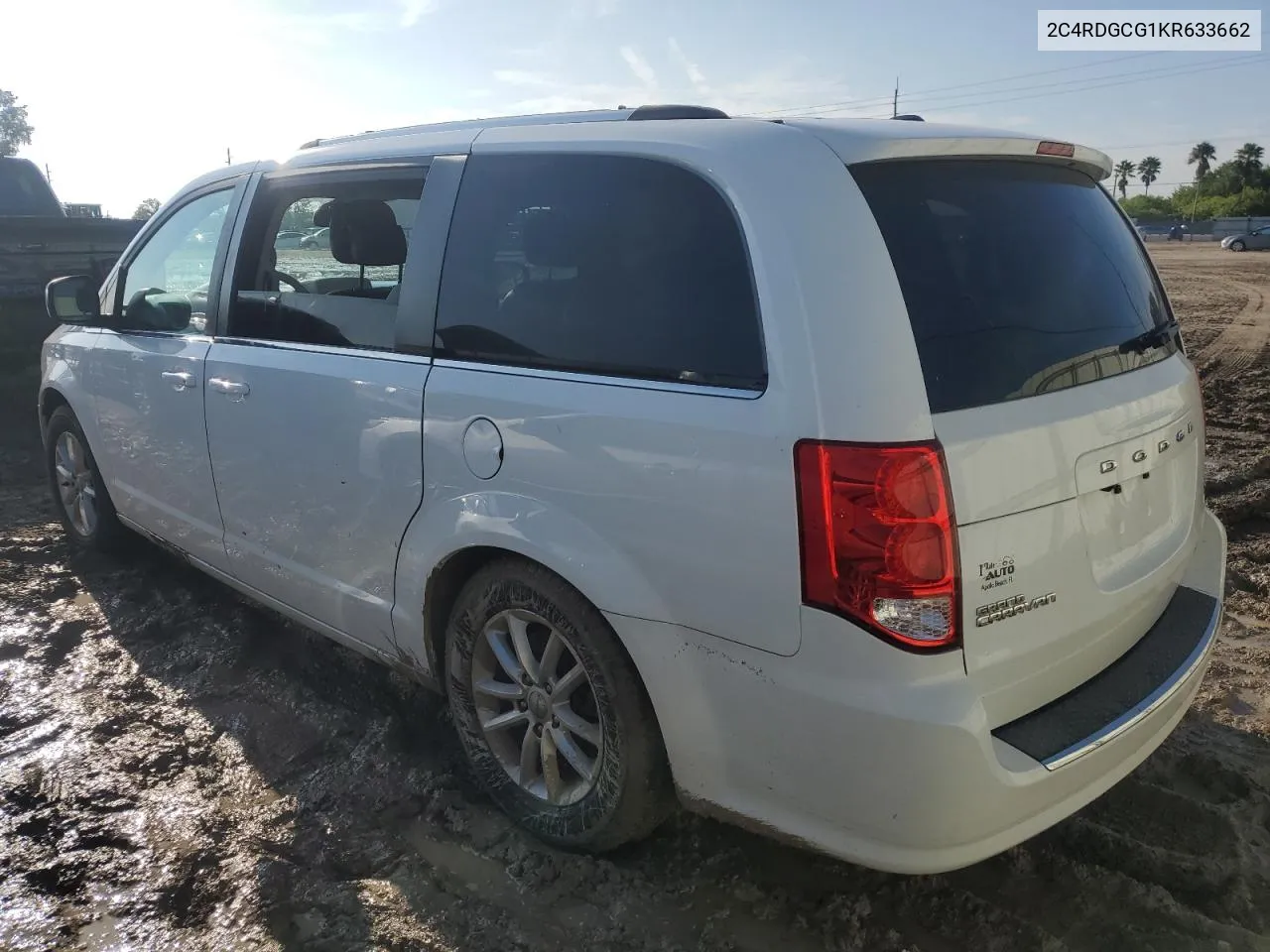 2C4RDGCG1KR633662 2019 Dodge Grand Caravan Sxt