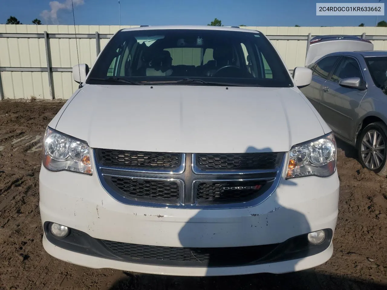 2019 Dodge Grand Caravan Sxt VIN: 2C4RDGCG1KR633662 Lot: 73874084