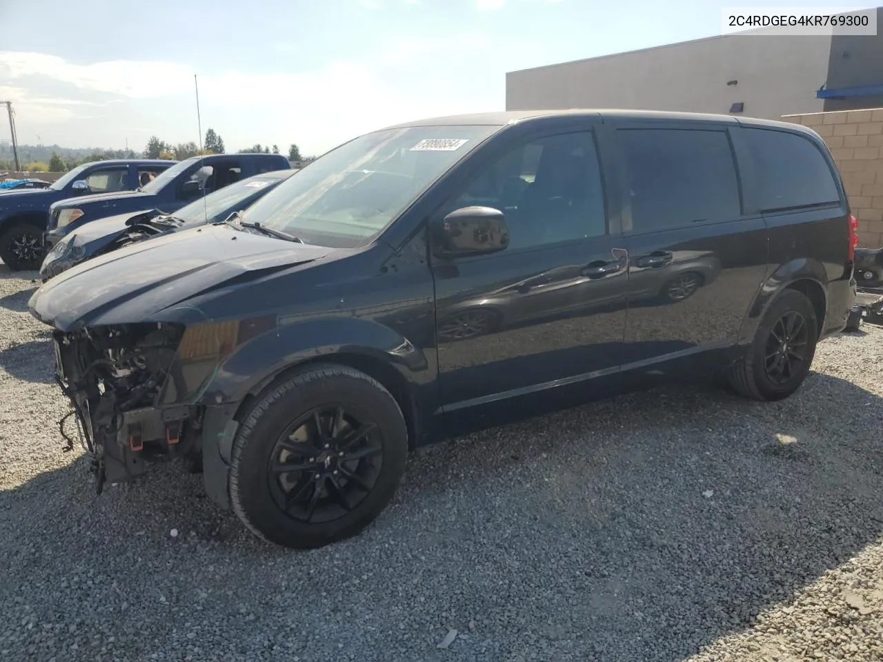 2019 Dodge Grand Caravan Gt VIN: 2C4RDGEG4KR769300 Lot: 73890854