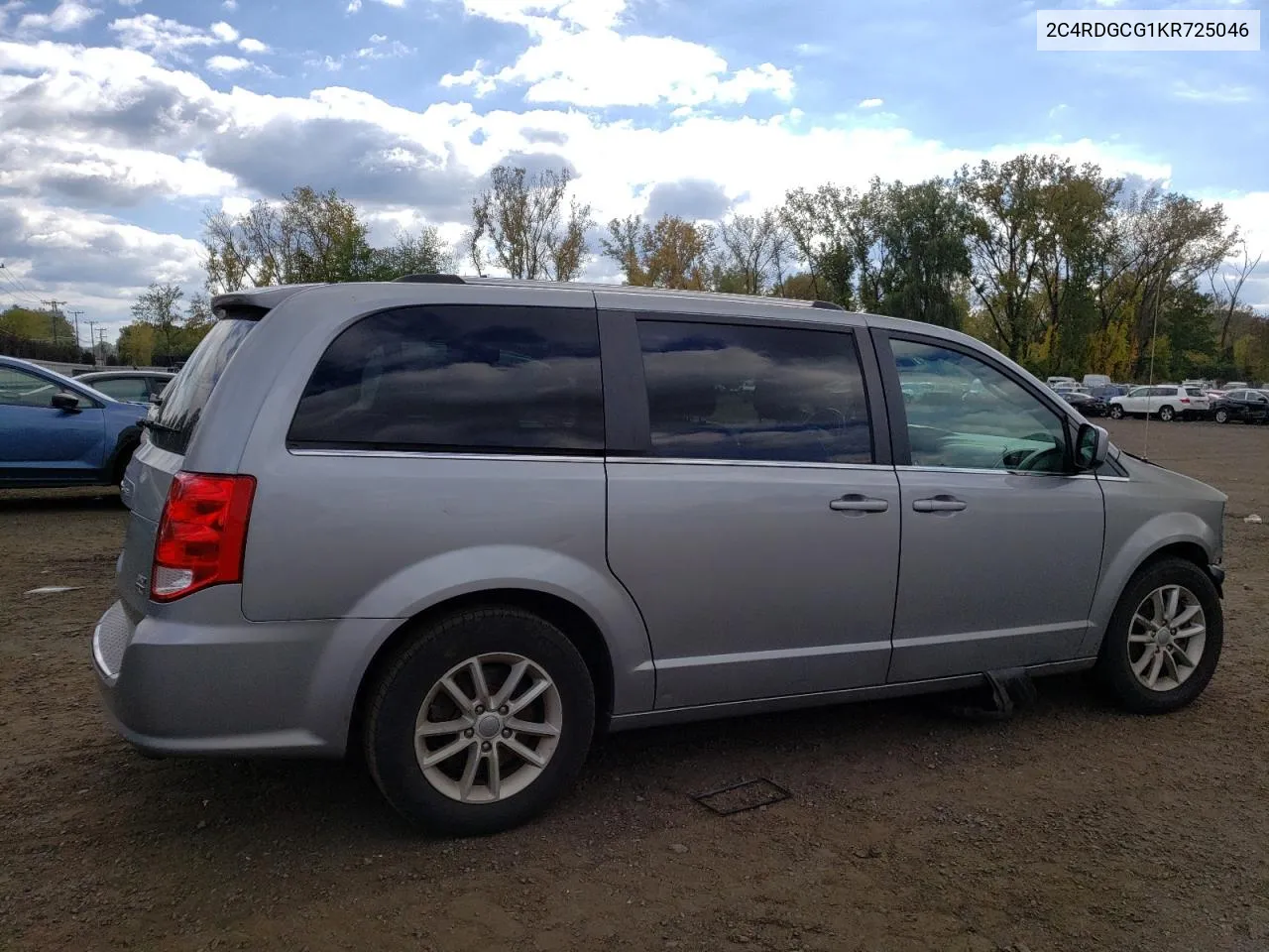 2019 Dodge Grand Caravan Sxt VIN: 2C4RDGCG1KR725046 Lot: 73912824