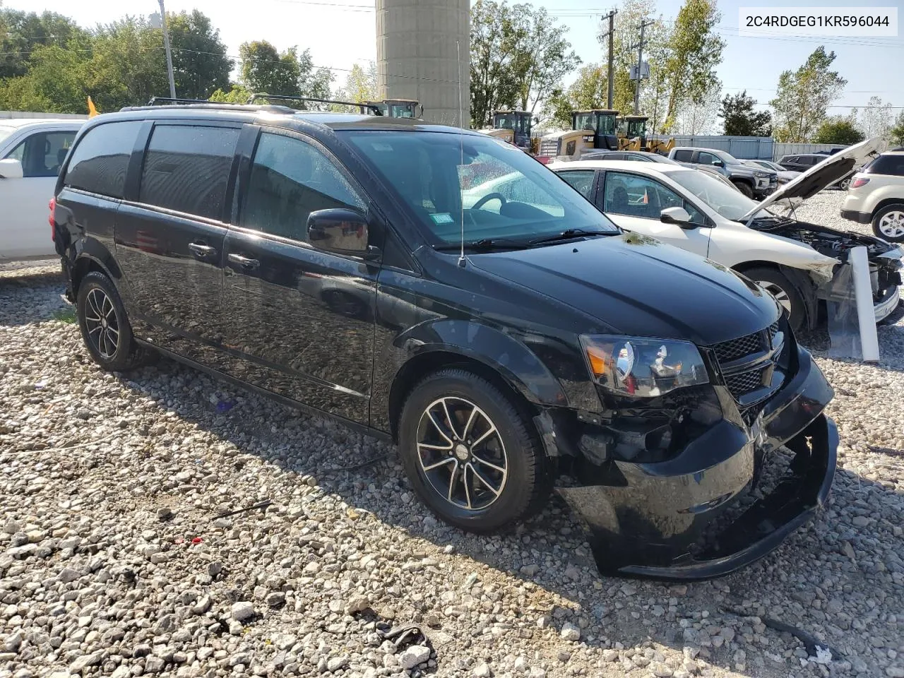 2C4RDGEG1KR596044 2019 Dodge Grand Caravan Gt