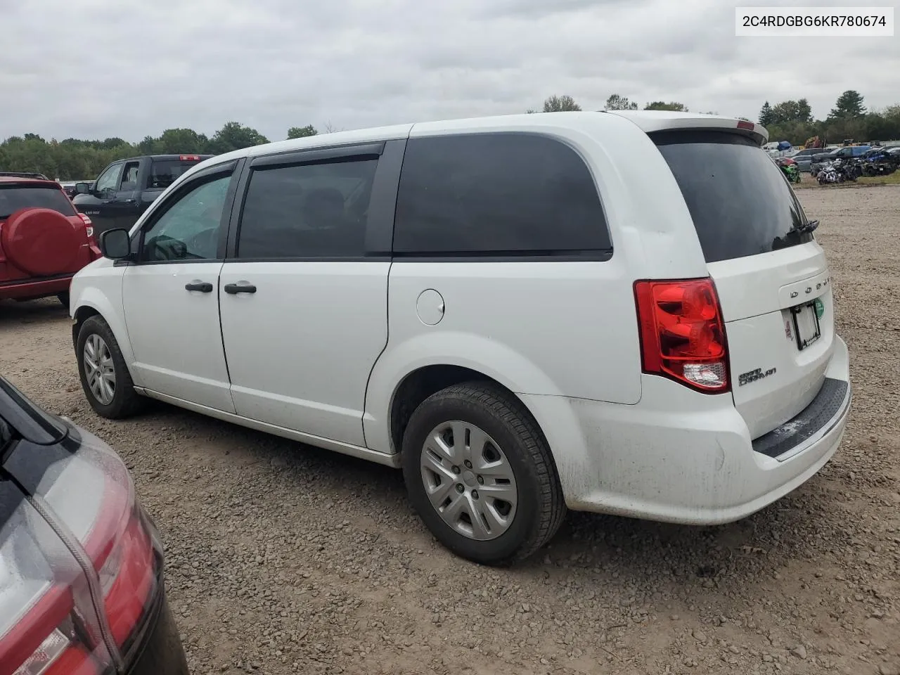 2C4RDGBG6KR780674 2019 Dodge Grand Caravan Se