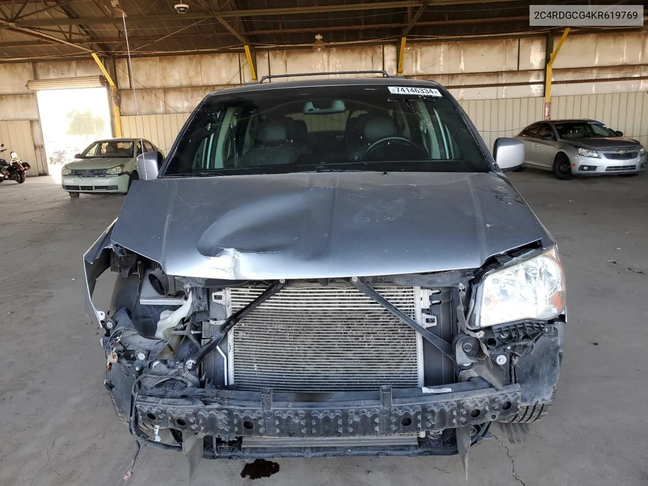 2C4RDGCG4KR619769 2019 Dodge Grand Caravan Sxt