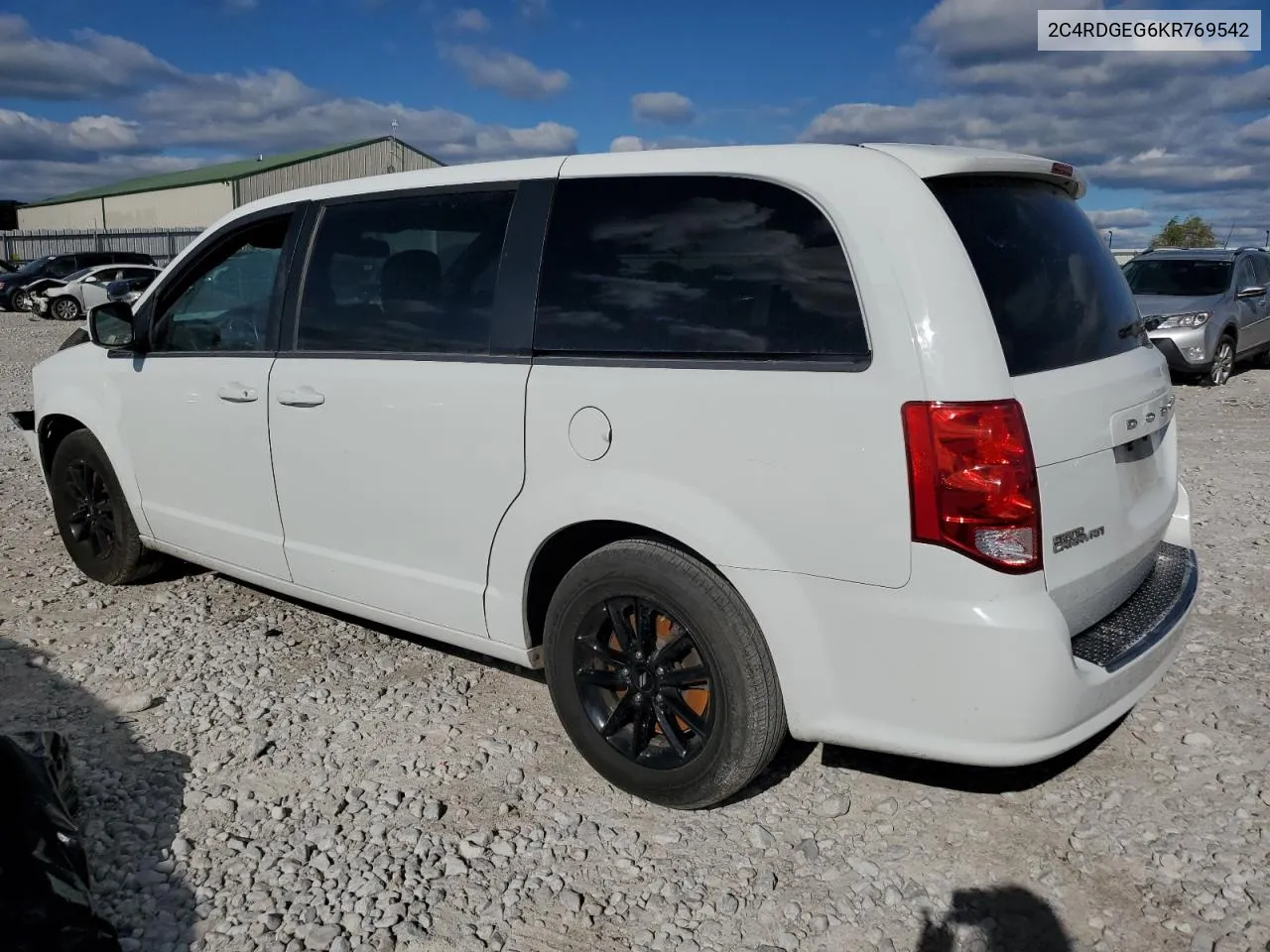 2019 Dodge Grand Caravan Gt VIN: 2C4RDGEG6KR769542 Lot: 74494344