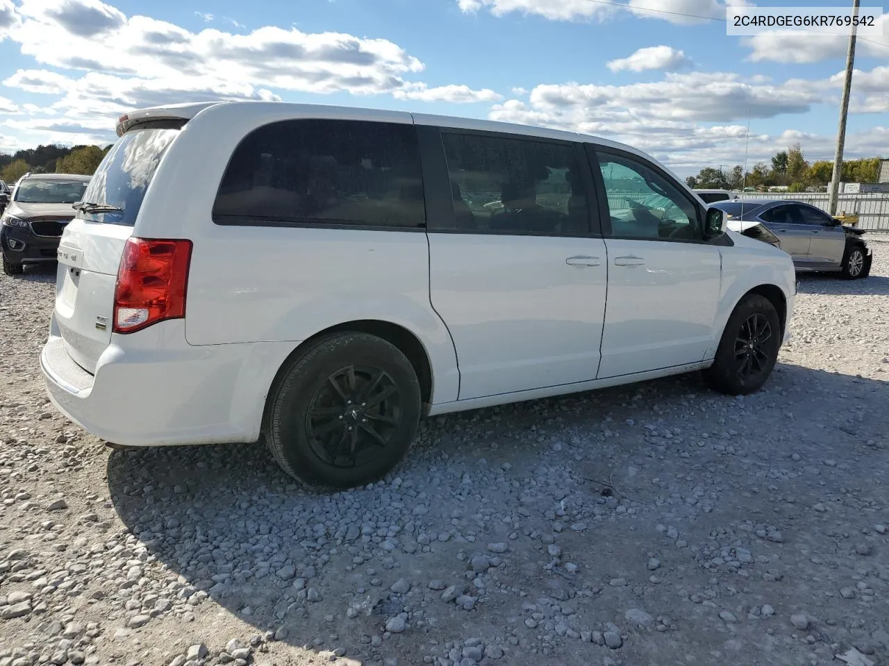 2C4RDGEG6KR769542 2019 Dodge Grand Caravan Gt