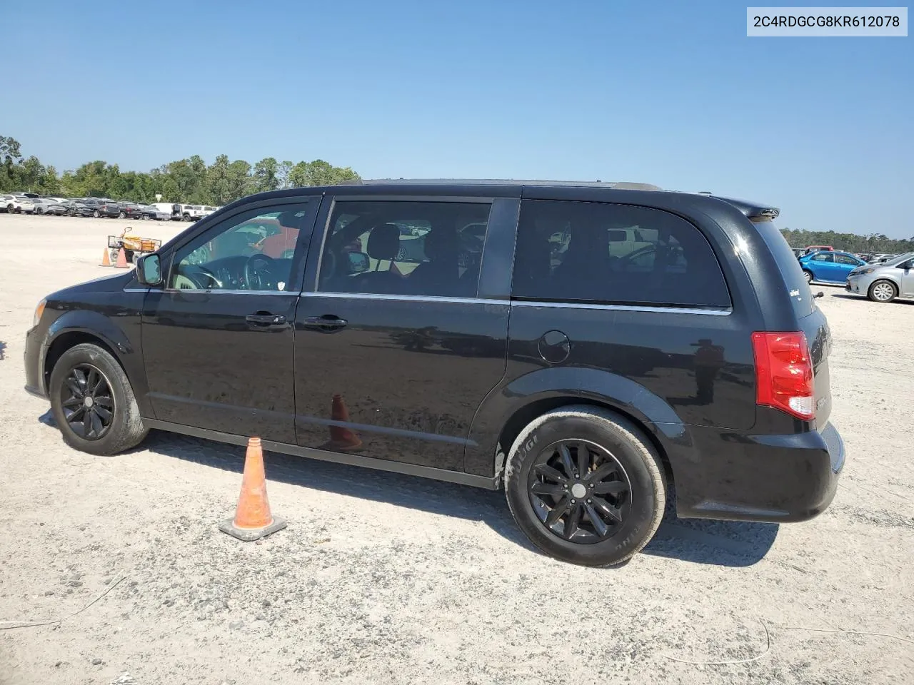 2019 Dodge Grand Caravan Sxt VIN: 2C4RDGCG8KR612078 Lot: 74589434