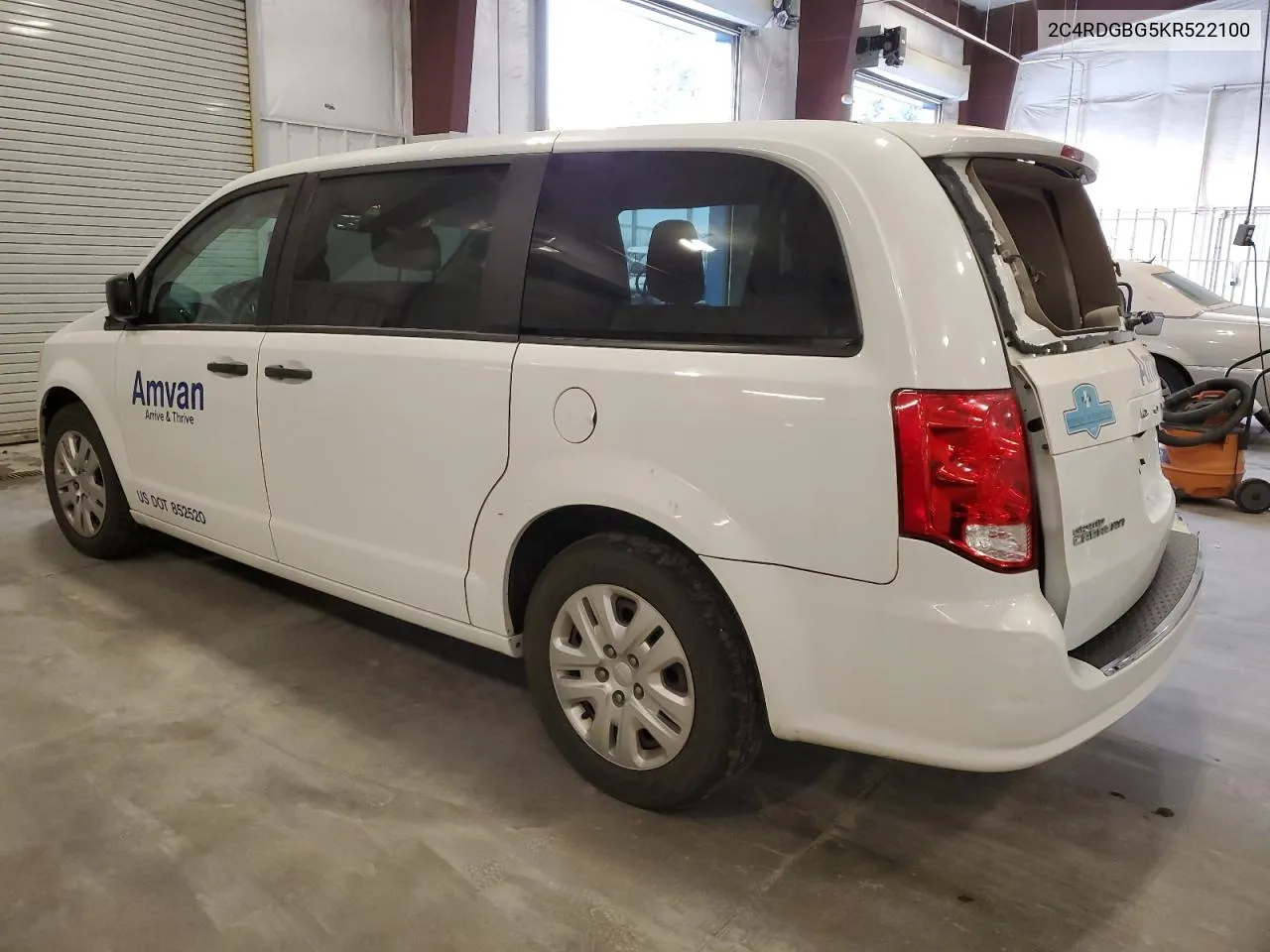 2019 Dodge Grand Caravan Se VIN: 2C4RDGBG5KR522100 Lot: 75283854