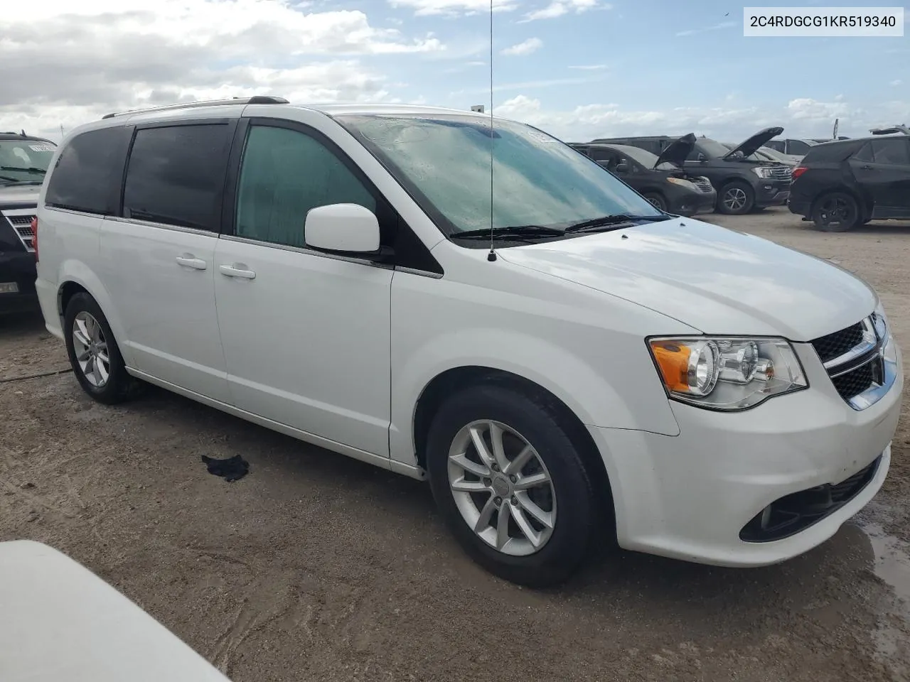 2C4RDGCG1KR519340 2019 Dodge Grand Caravan Sxt