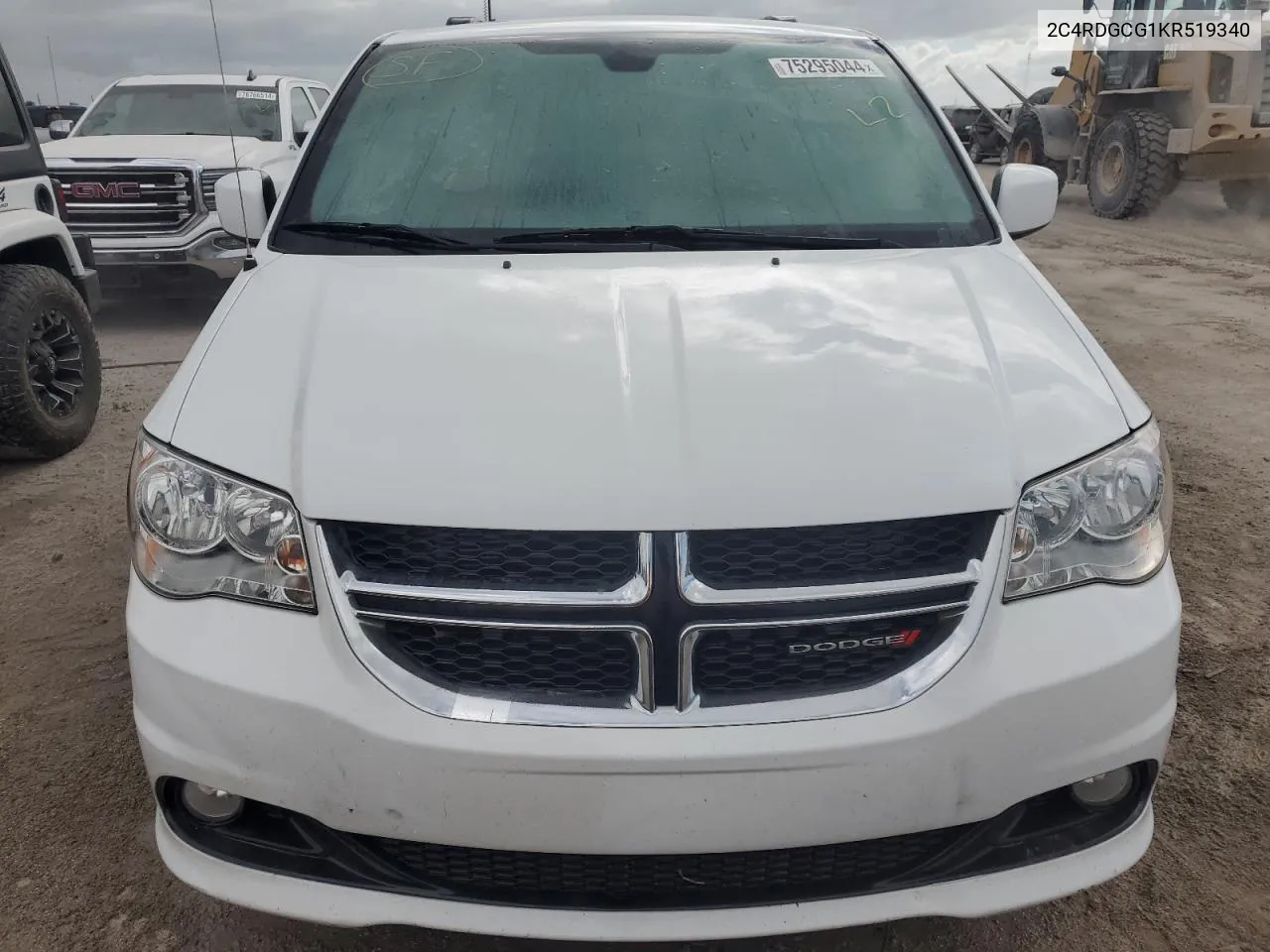 2C4RDGCG1KR519340 2019 Dodge Grand Caravan Sxt