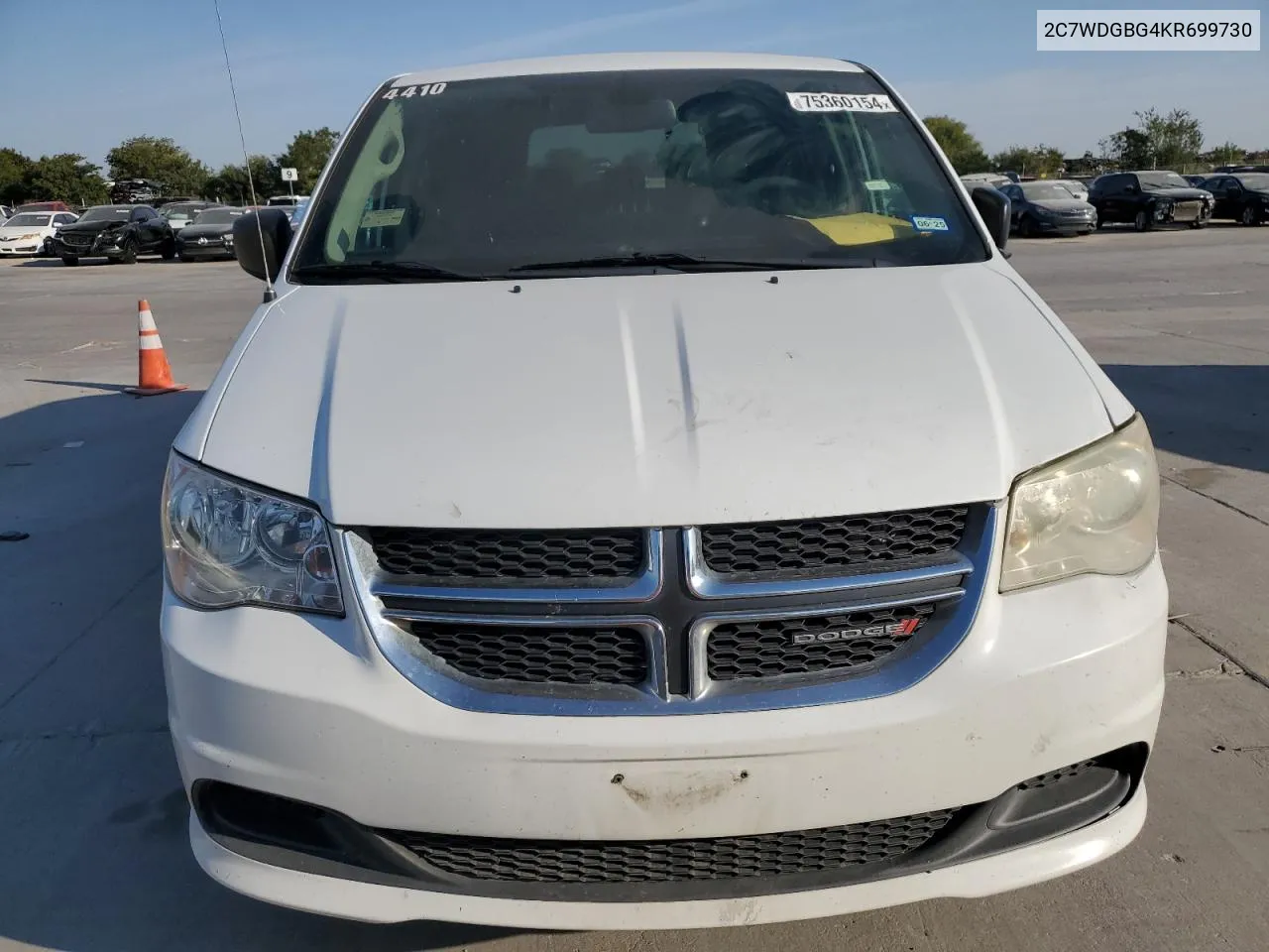 2C7WDGBG4KR699730 2019 Dodge Grand Caravan Se