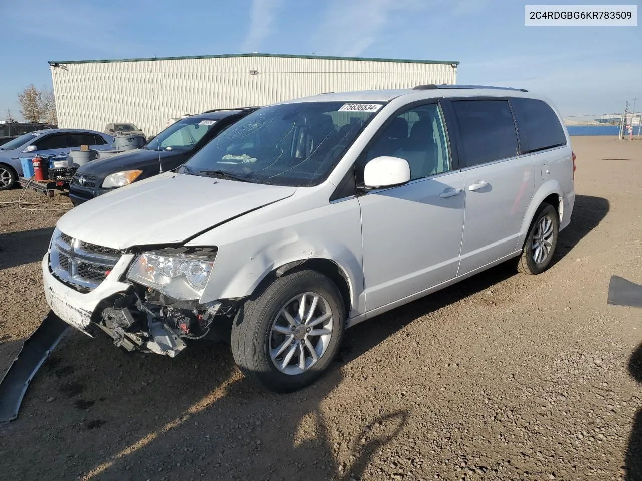 2019 Dodge Grand Caravan Se VIN: 2C4RDGBG6KR783509 Lot: 75636534