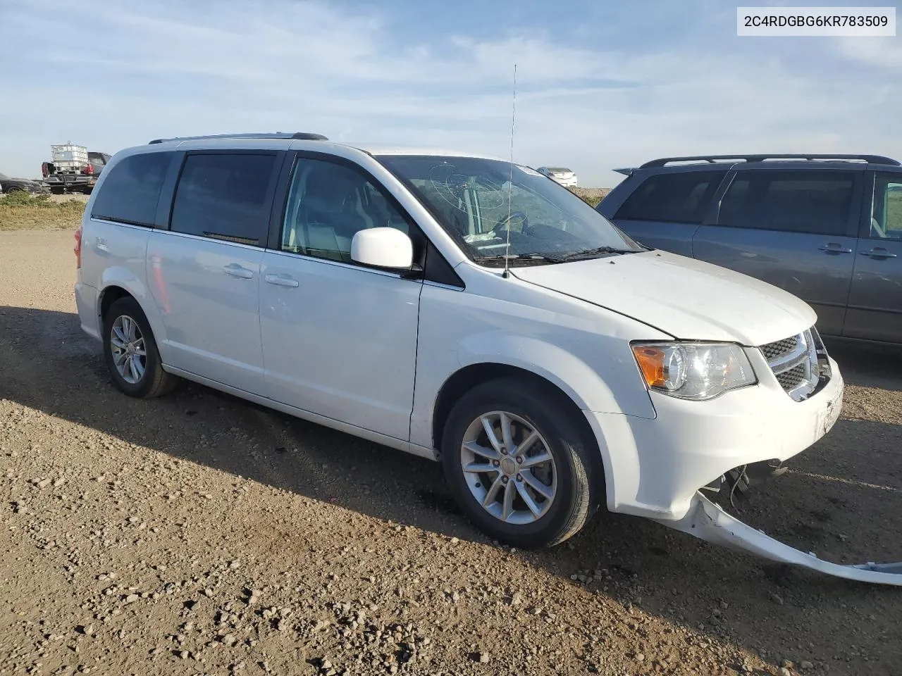 2019 Dodge Grand Caravan Se VIN: 2C4RDGBG6KR783509 Lot: 75636534