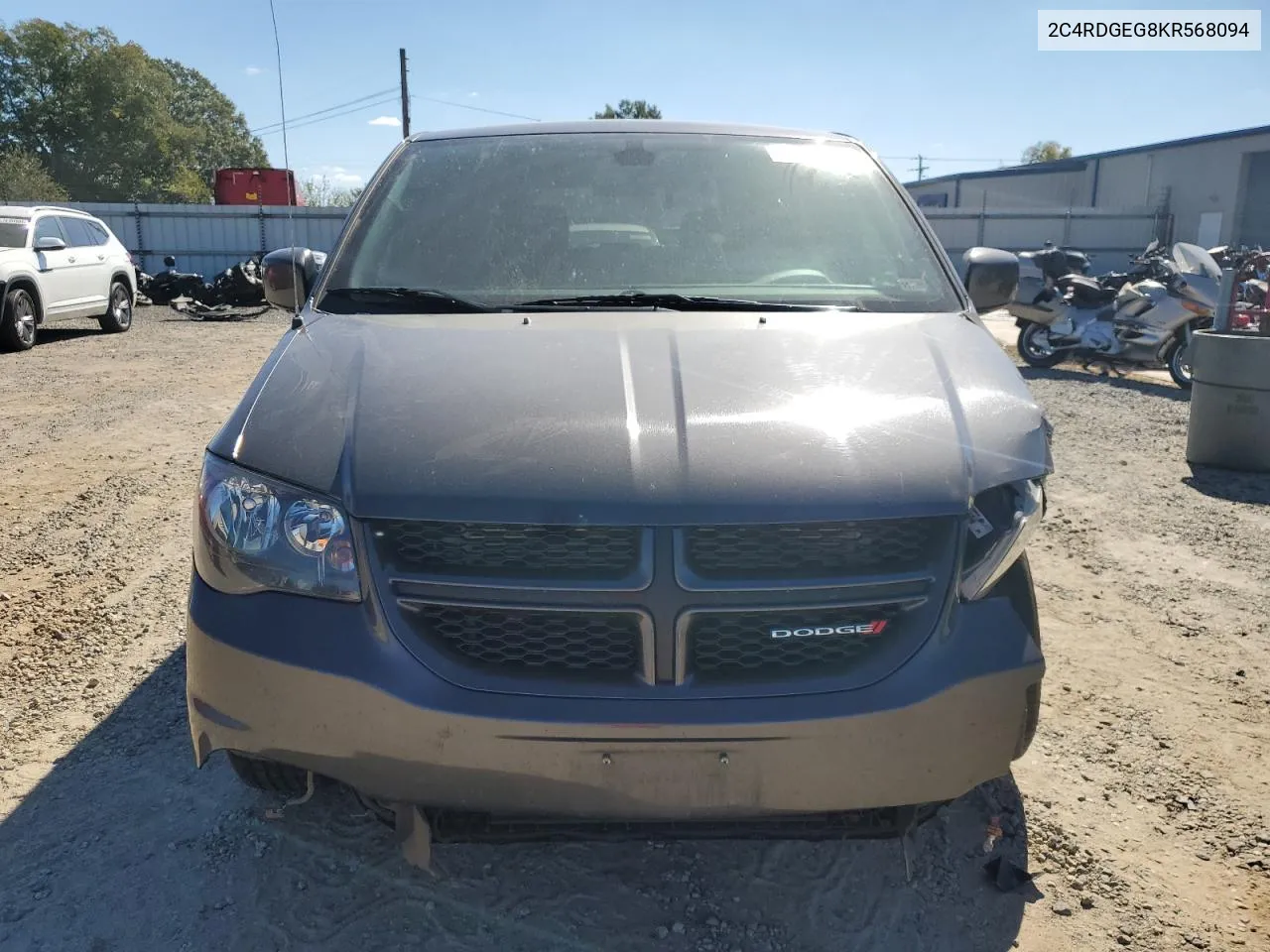 2C4RDGEG8KR568094 2019 Dodge Grand Caravan Gt