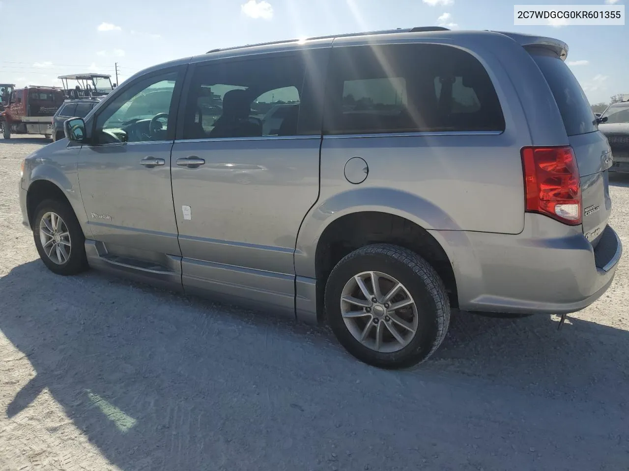 2C7WDGCG0KR601355 2019 Dodge Grand Caravan Sxt