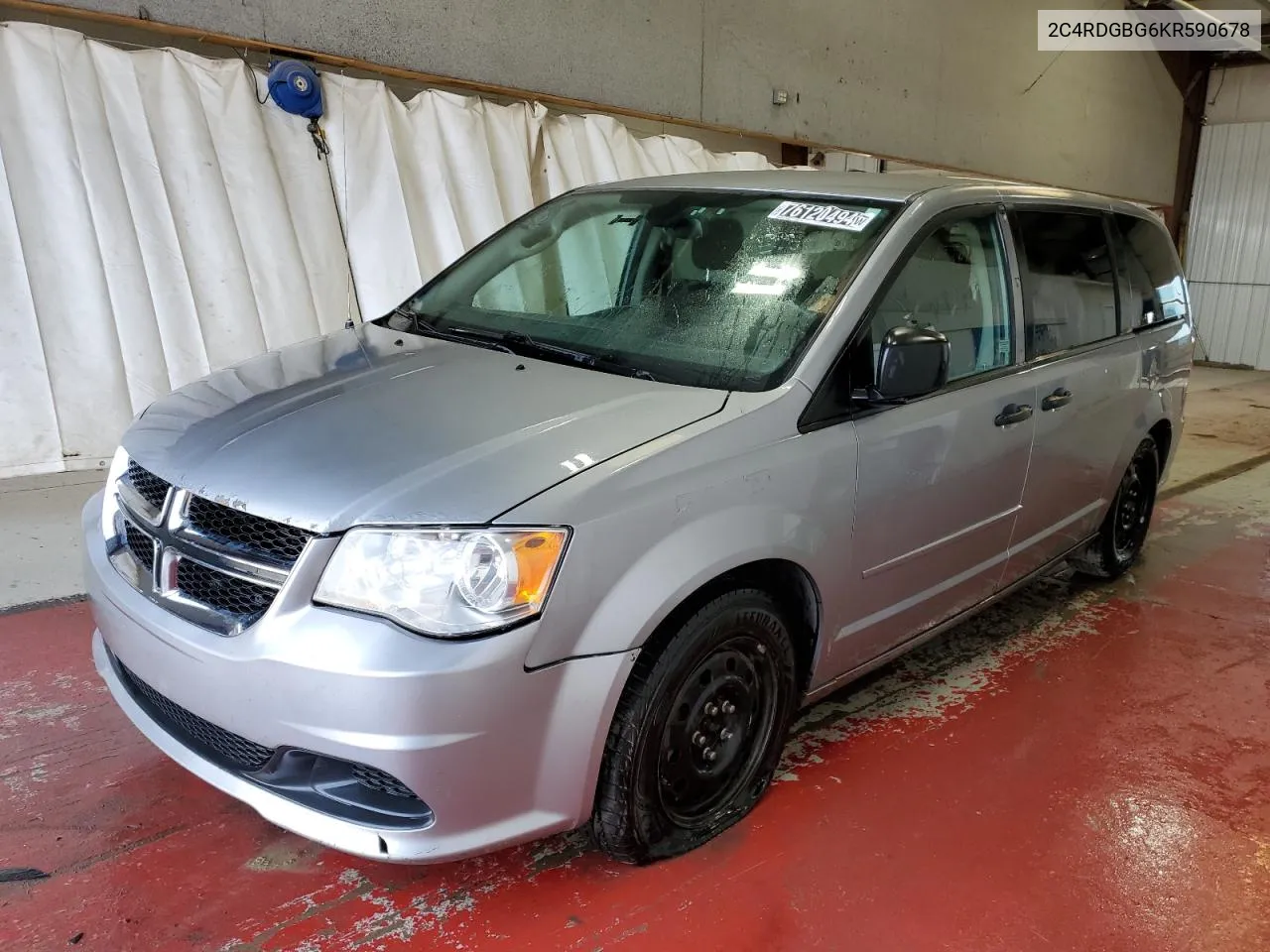 2019 Dodge Grand Caravan Se VIN: 2C4RDGBG6KR590678 Lot: 76120494